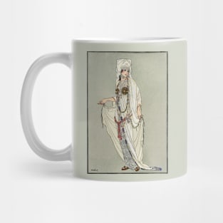 Art Nouveau gown, Carthaginian costume Mug